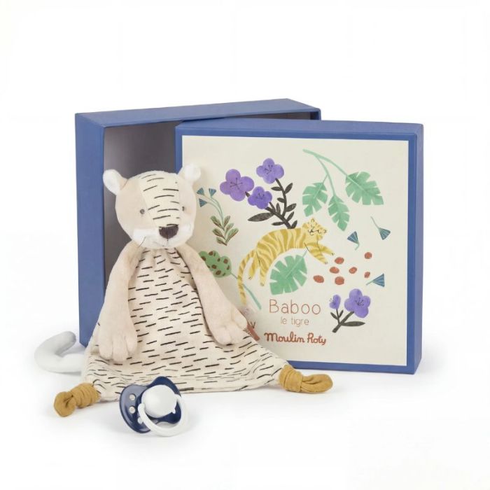 Baboo-Tiger-Kuscheltier von Moulin Roty