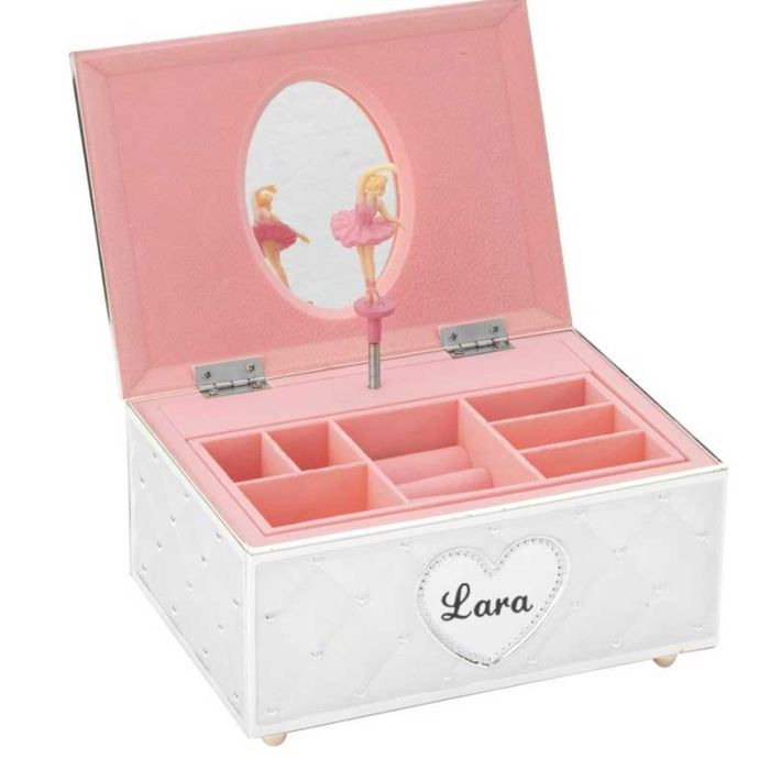 Schmuckkästchen mit Spieluhr zum Personalisieren
