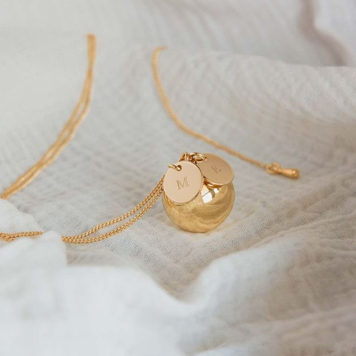 Mona Schwangerschaftsschmuck, Gelbgold