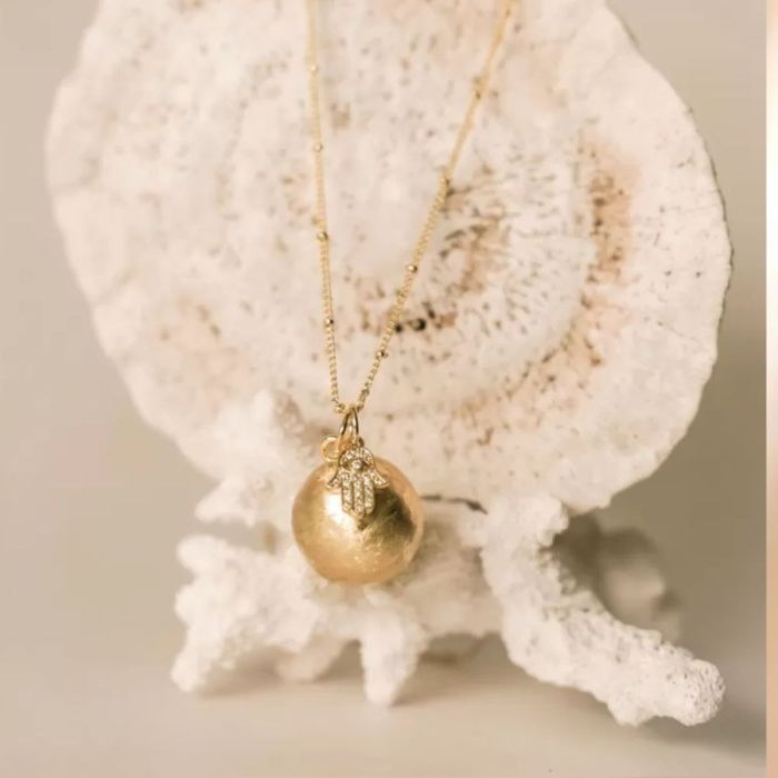 Schwangerschaftskette mit Hand der Fatima