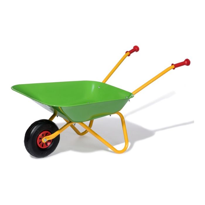 Kinderschubkarre aus Metall grün Rolly Toys