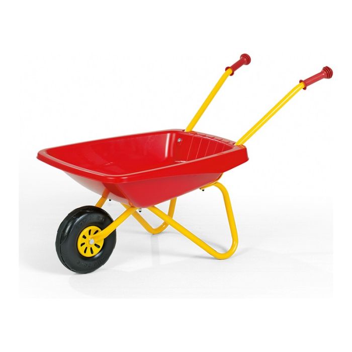 Kinderschubkarre aus Kunststoff rot Rolly Toys