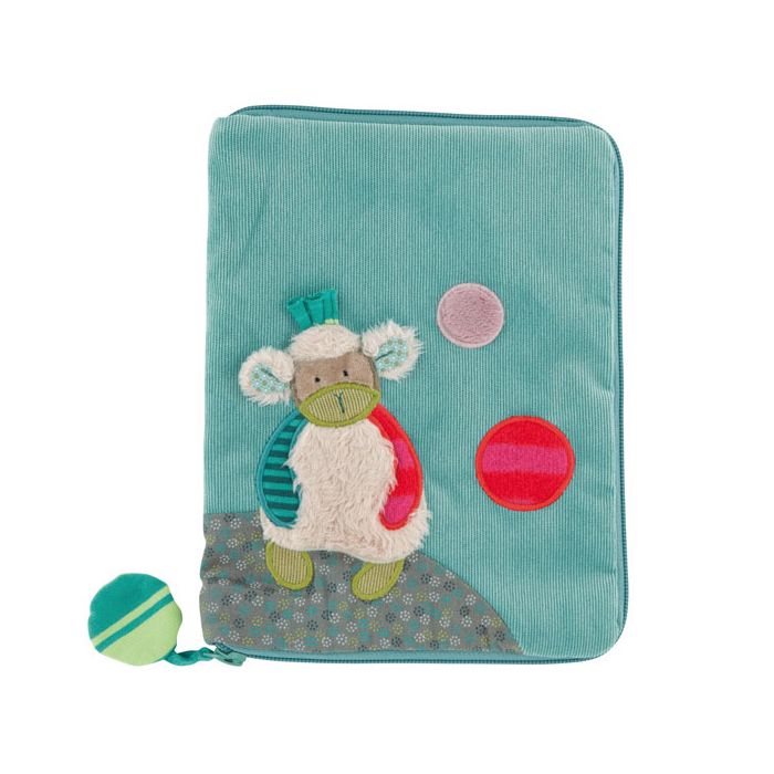 joli carnet santé bleu vert moulin roty