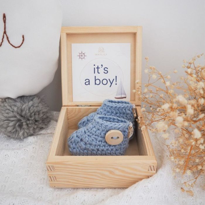 Geschenk Gender Reveal: Es ist ein Junge!