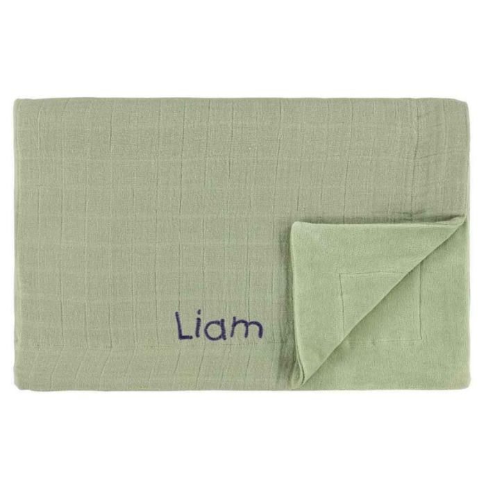 babydecke, um mit Namen Kind personalisiert werden