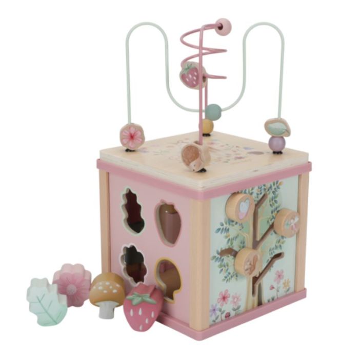 Motorikwürfel Little Dutch rosa