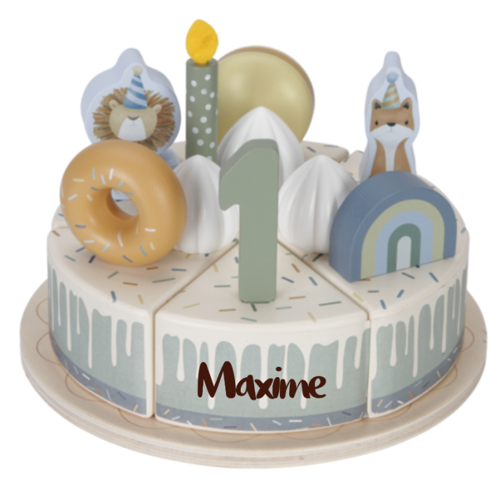 Geburtstagstorte little dutch, blau