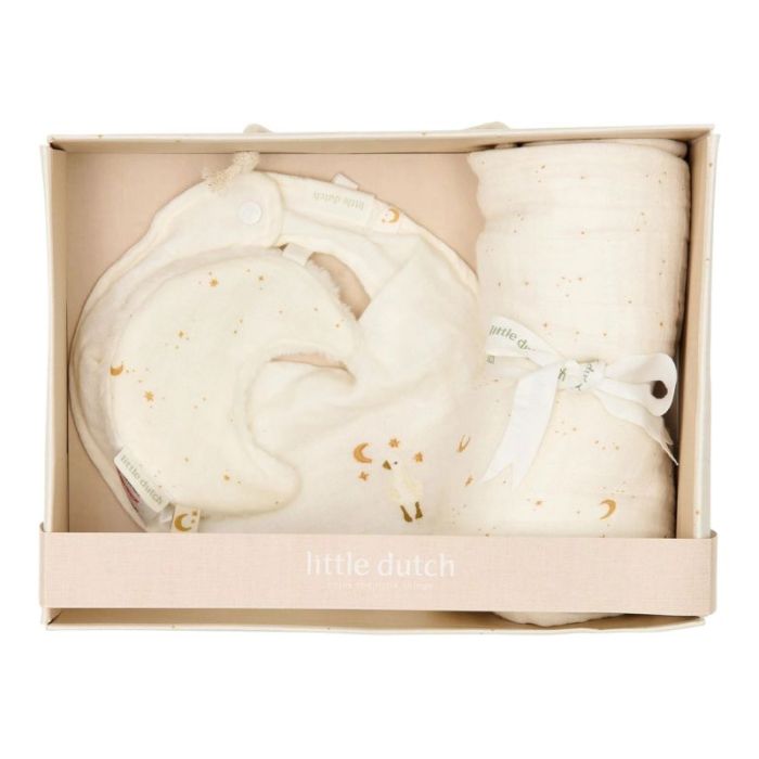 Geschenkbox Textil - Moon & Stars