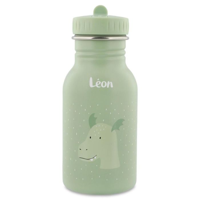 Drachen-Flasche mit Vorname des Kindes