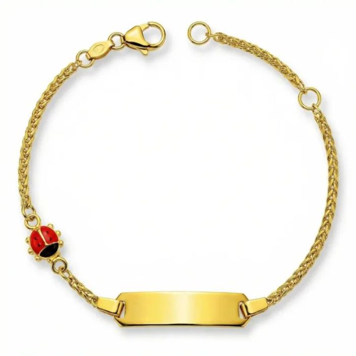 Marienkäfer Baby Armband 