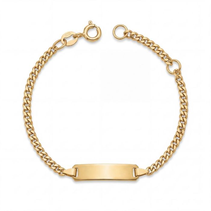 baby armband gelb gold
