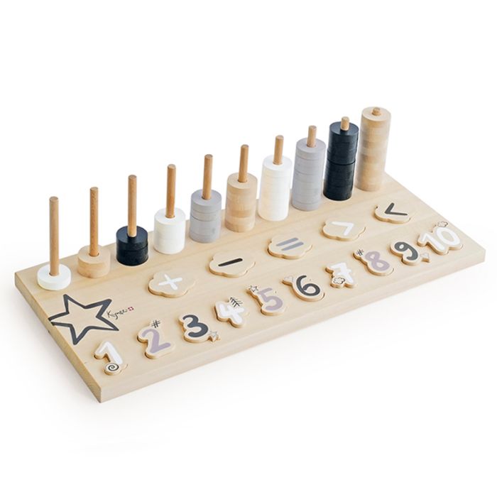 apprendre à compter jouet en bois suisse