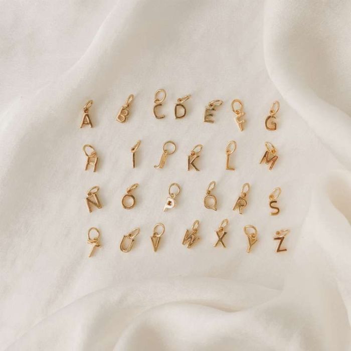 anhänger buchstabe charm ilado