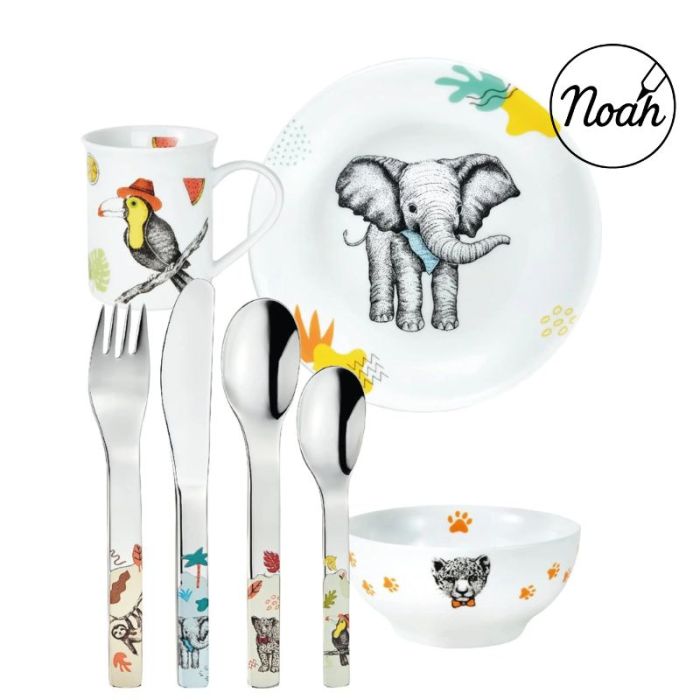 Geschirr und Besteck Puresigns Natura, für Mädchen und Jungen