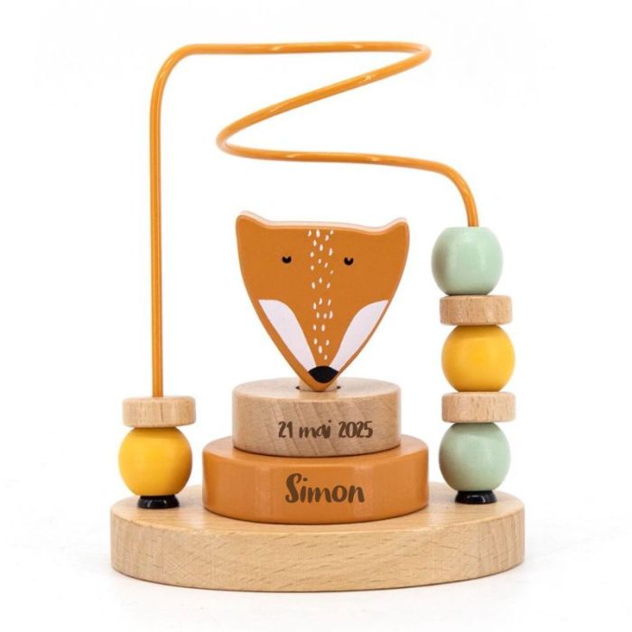 kleines personalisiertes Holzspielzeug