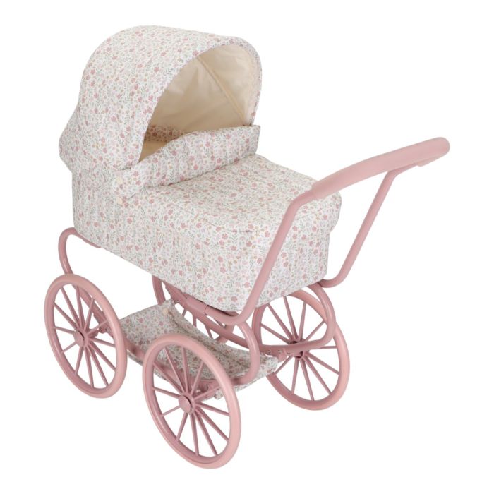 Puppenwagen aus Metall 