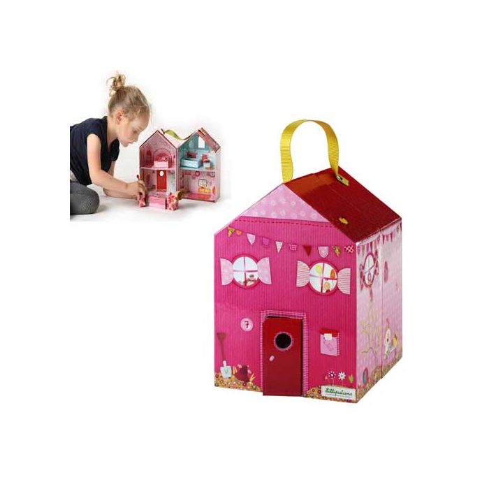 maison de liz en carton