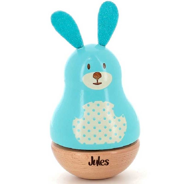 Spieluhr Musikbox aus Holz Raoul der Hase, mit Vorname