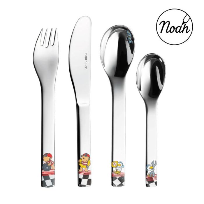Personalisierbares Besteckset für Jungen