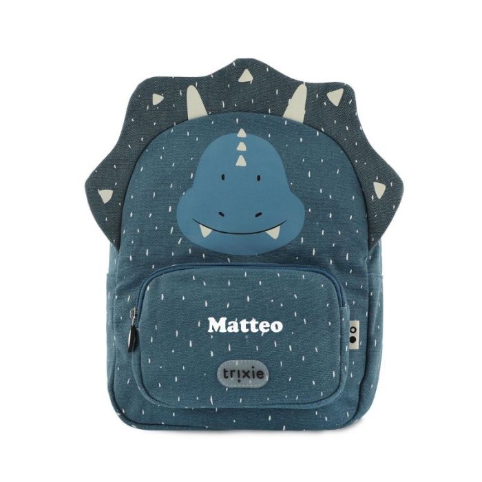 triceratops-Rucksack, mit Vorname