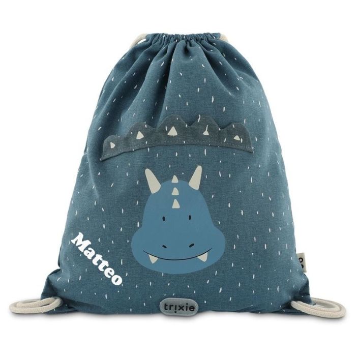 personalisierter Sportbeutel, Trixie Baby Triceratops
