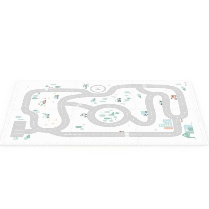  Puzzlematte Roadmap & Aufbewahrung Spielzeug, Eevaa, Play & Go
