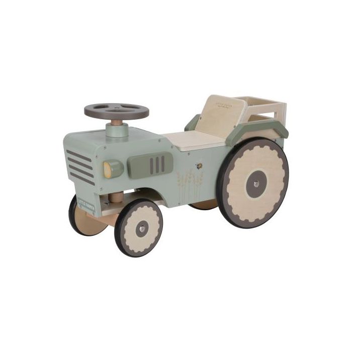 Holztraktor für Kinder ab 18 Monaten der Marke Little Dutch