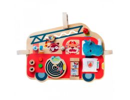 activity board für baby ab 9 Monate, feuerwher