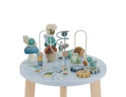 Baby-Aktivitätstisch aus Holz, little dutch, forest friends