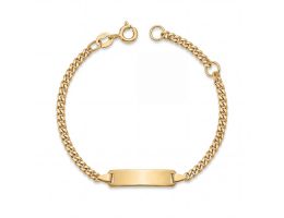baby armband gelb gold
