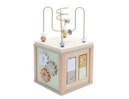 Motorikwürfel aus Holz