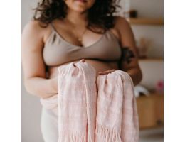 rebozo bio Farbe puderrosa