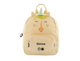Trixie Rucksack, Personalisiertes Geschenk mit gesticktem Namen, ab 4 Jahren, Einhorn