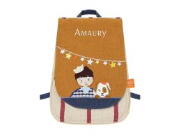 personalisierter rucksack, hund 