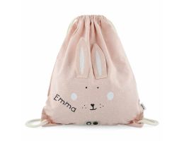 Turnbeutel Hase rosa