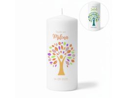 Taufkerze Baum des Lebens