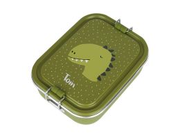 Personalisierbare Znünibox aus Edelstahl, Dino 