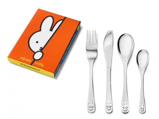 Ostergeschenk ohne Schokolade – Miffy Kinderbesteck mit Gravur