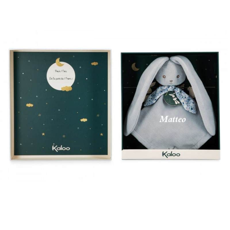 Ostergeschenk Baby – Schmusetuch Kaloo blau