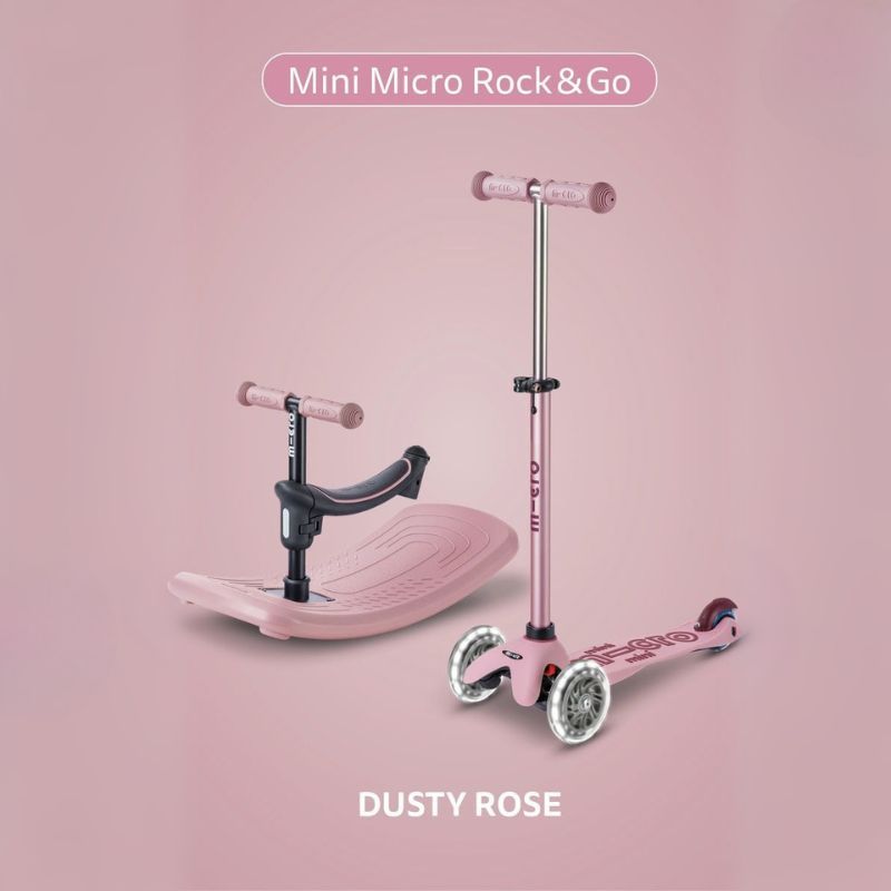 Mini Micro Deluxe Rock & Go Rosa