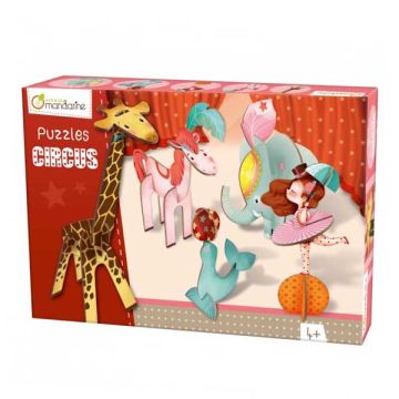 3D-Puzzle Zirkus Mädchen