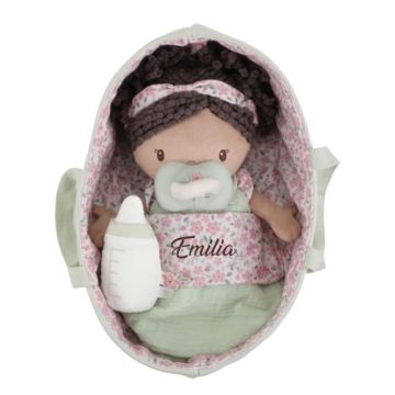 Little Dutch Evi Puppe zum Selbstgestalten, in ihrem Körbchen