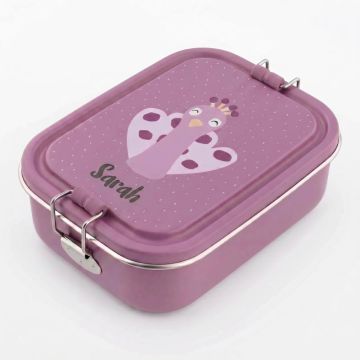 Pfau-Snackdose, zum Selbstgestalten