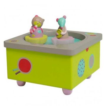 Spieluhr aus Holz Les Jolis pas Beaux  Moulin Roty