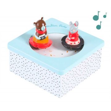 Spieluhr aus Holz Baby Les Jolis Trop Beaux Moulin Roty