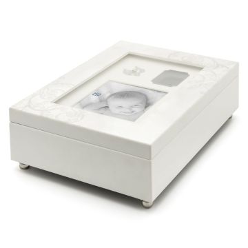 Erinnerungsbox Baby mit Musik und Foto, von Zilverstad