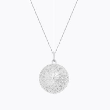 Bola Spitze Ilado mit Kette, silber rhodiniert