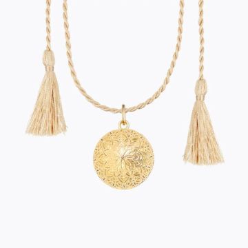 bola Spitze, Kordel, Gelbgold