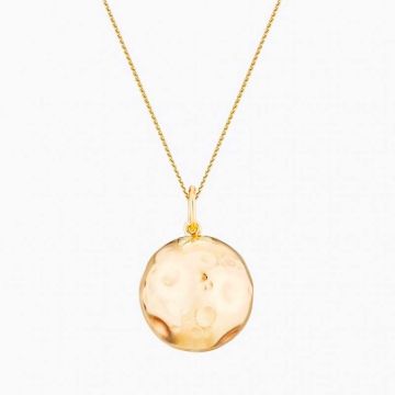 Bola Ilado Moon, Schwangerschafts-Geschenk, Klangkugel mit Kette, Gold