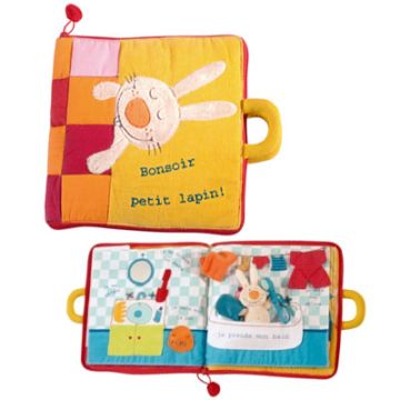 Buch Guten Abend kleiner Hase, Lilliputiens, Mit Text auf Französich